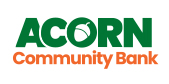 Acorn community bank logo