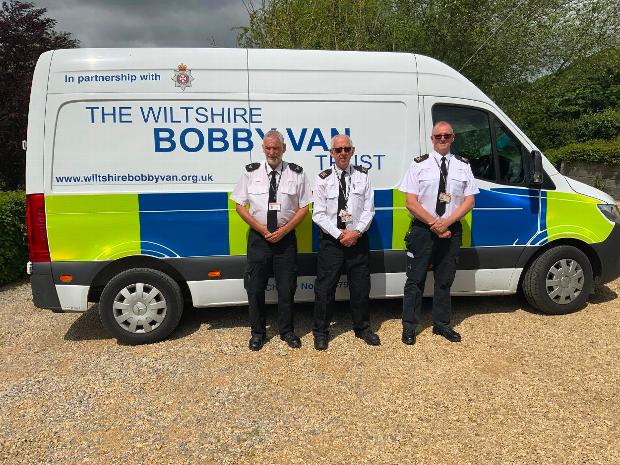 The wiltshire bobby van trust team